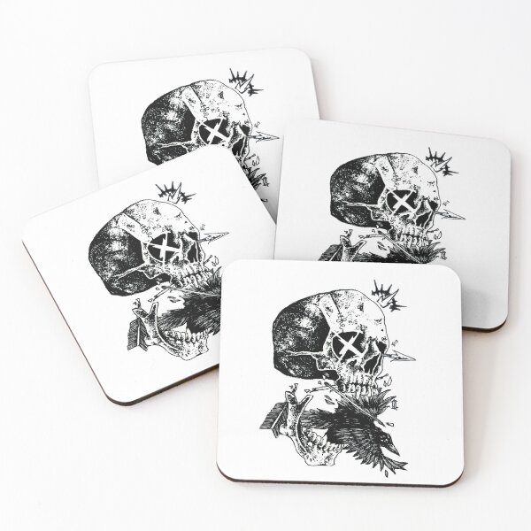 Item preview, skull ink designed and sold by gangglamour.