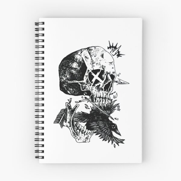 Item preview, skull ink designed and sold by gangglamour.