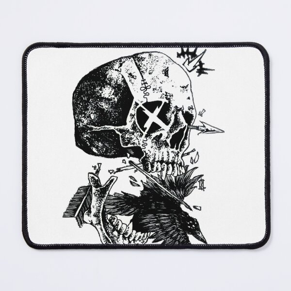 Item preview, skull ink designed and sold by gangglamour.