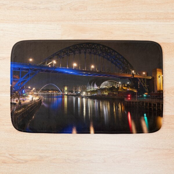 Item preview, Geordie Night Skyline designed and sold by hawkie.