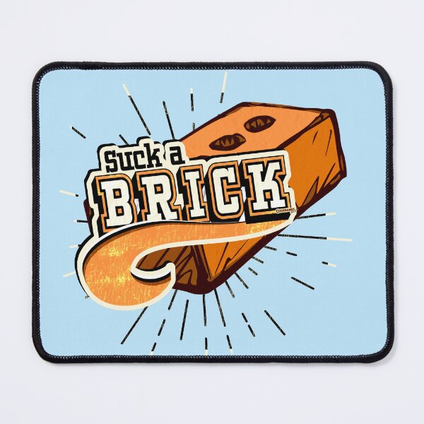 Item preview, A Brick! designed and sold by nerdincorrect.