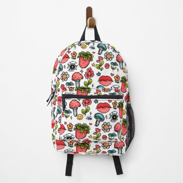 Item preview, floral colorful pixleated pattern designed and sold by HibiscusHeron.