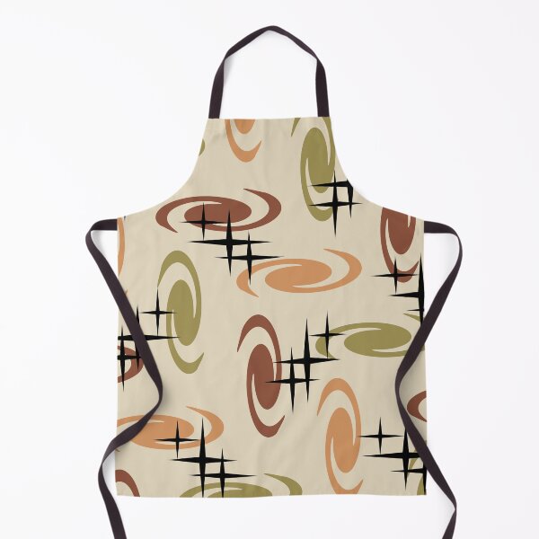 Artikelvorschau, Retro Atomic Age Swirls Stars Pattern Mehrfarbig 1 entworfen und verkauft von thepixelgarden.