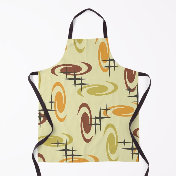 Artikelvorschau, Retro Atomic Age Swirls Stars Pattern Mehrfarbig 2 entworfen und verkauft von thepixelgarden.