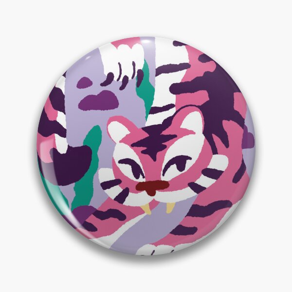 Aperçu de l'œuvre Tigre rose créée et vendue par funzos.