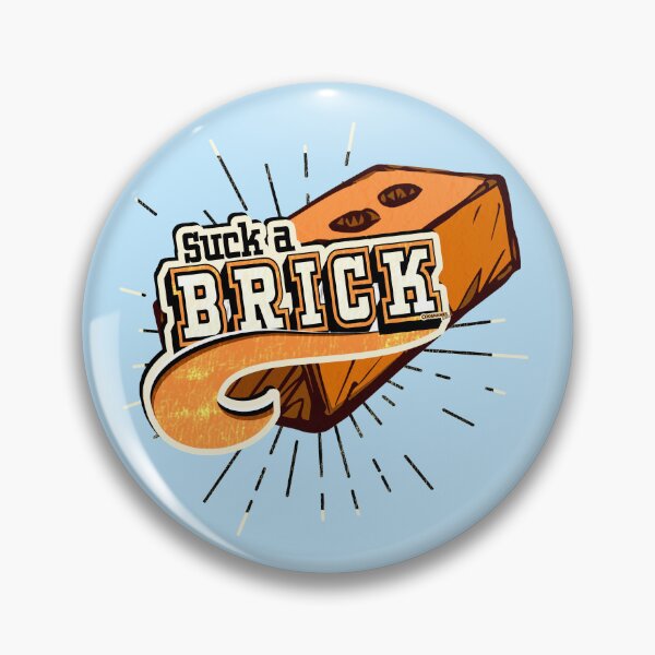 Item preview, A Brick! designed and sold by nerdincorrect.