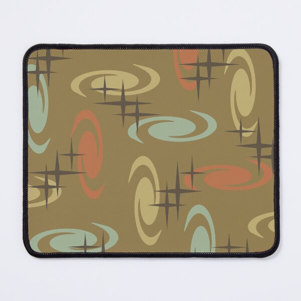 Item preview, Retro Atomic Age Swirls Stars Pattern Multicolored 3 designed and sold by thepixelgarden.