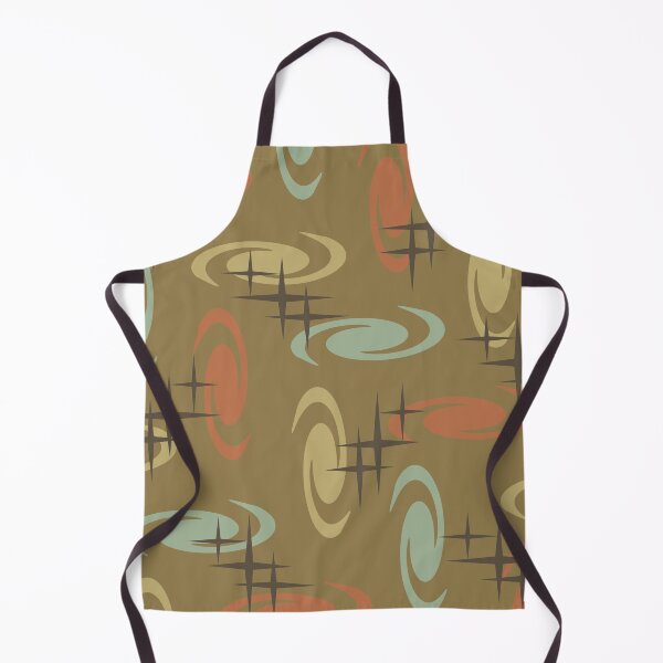 Artikelvorschau, Retro Atomic Age Swirls Stars Pattern Mehrfarbig 3 entworfen und verkauft von thepixelgarden.