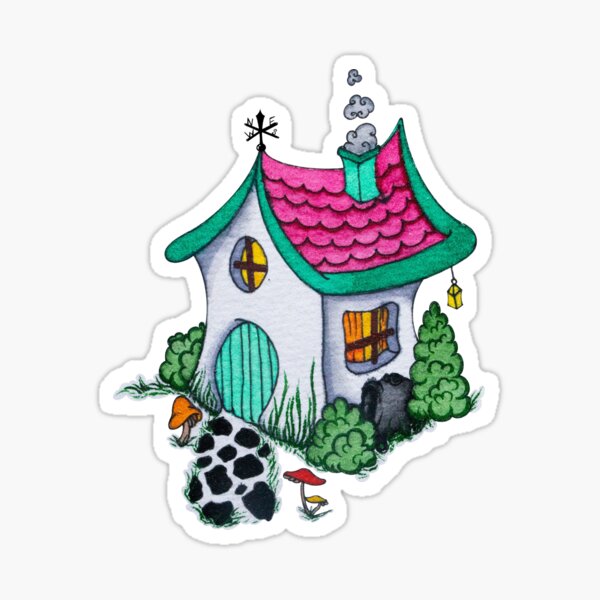 In The Woods Sticker