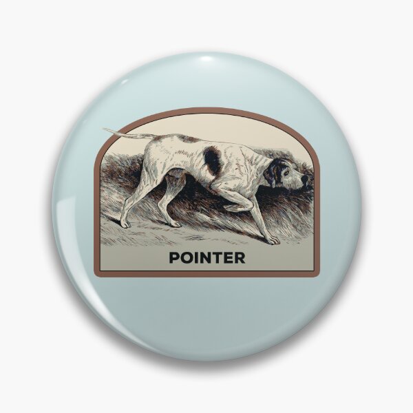 Item preview, Dog pointer illustration designed and sold by Lemomo-zoo.