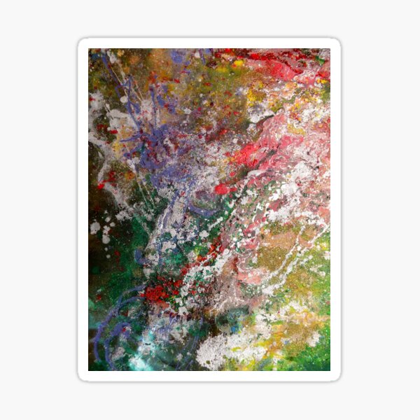 Abstract Sticker
