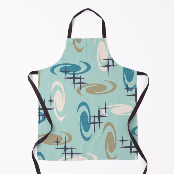 Artikelvorschau, Retro Atomic Age Swirls Stars Pattern Mehrfarbig 6 entworfen und verkauft von thepixelgarden.