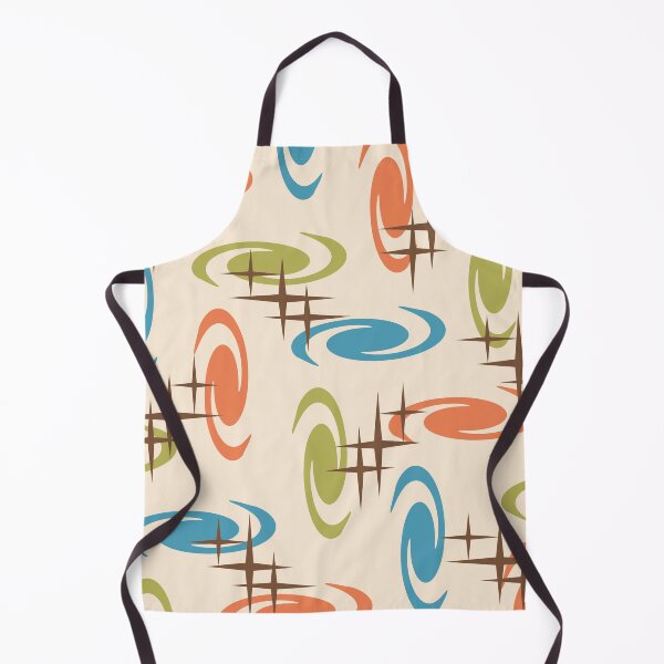 Artikelvorschau, Retro Atomic Age Swirls Stars Pattern Mehrfarbig 7 entworfen und verkauft von thepixelgarden.