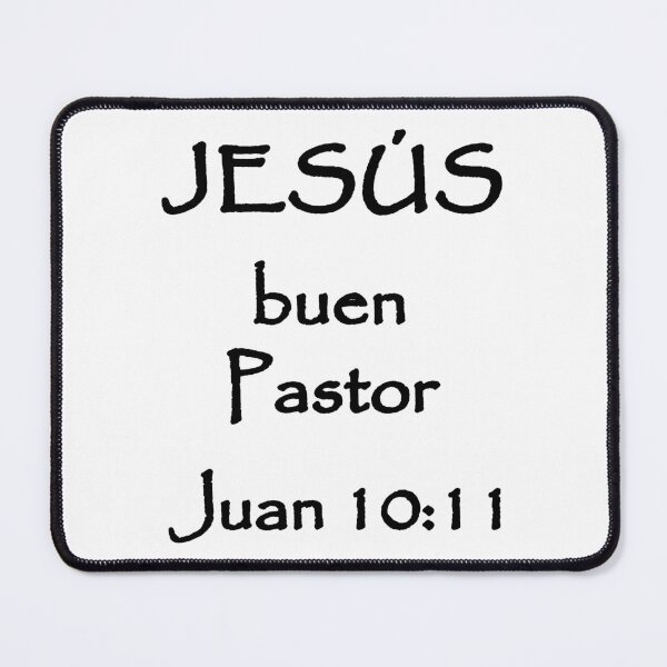 Item preview, John 10:11 Jesus Good Shepherd Spanish Bible Verse designed and sold by NombresDeJesus.
