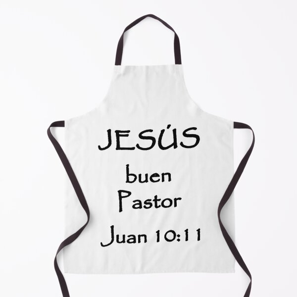 Item preview, John 10:11 Jesus Good Shepherd Spanish Bible Verse designed and sold by NombresDeJesus.