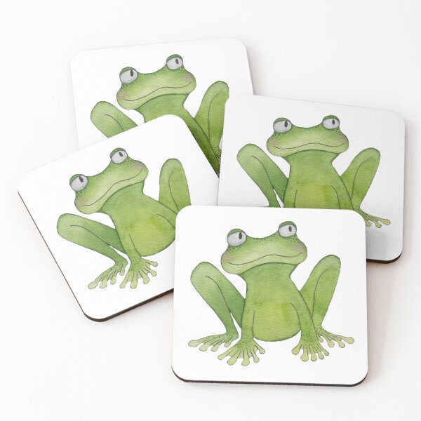 Item preview, Watercolor Frog designed and sold by NikaIllustrates.