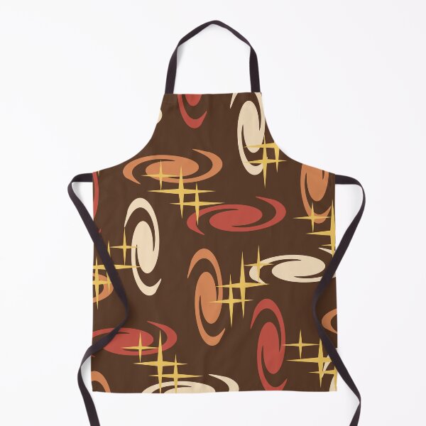 Item preview, Retro Atomic Age Swirls Stars Pattern Multicolored 9 designed and sold by thepixelgarden.