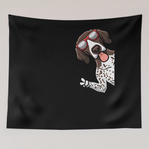 Item preview, German Shorthaired Pointer Dog From Side designed and sold by ZimStar.