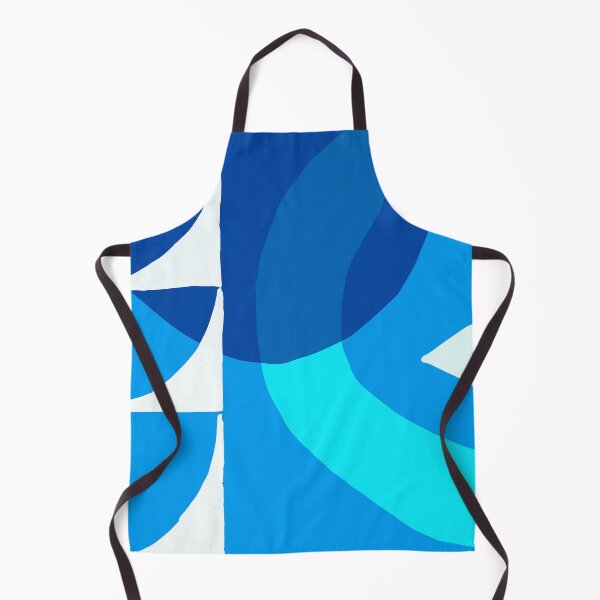 Item preview, Seascape-Aqua-Blue-Colored Abstract Graphic Design Art designed and sold by DEC02.