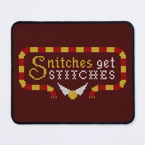 Item preview, Snitches Get Stitches designed and sold by vonplatypus.