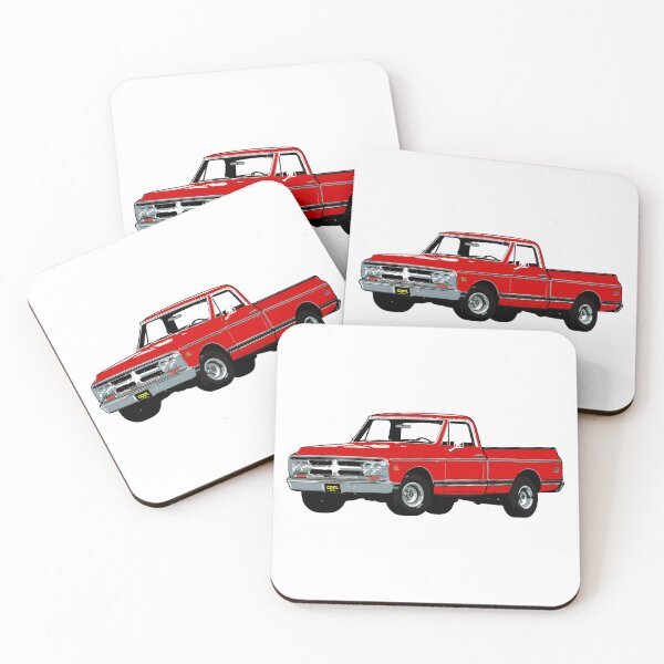 Item preview, Bright Red 60s G Truck  designed and sold by CoolRide.
