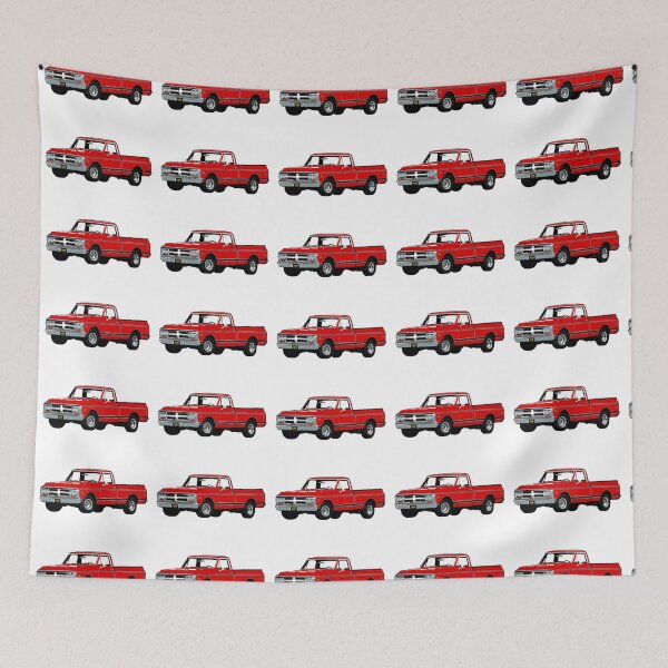 Item preview, Bright Red 60s G Truck  designed and sold by CoolRide.