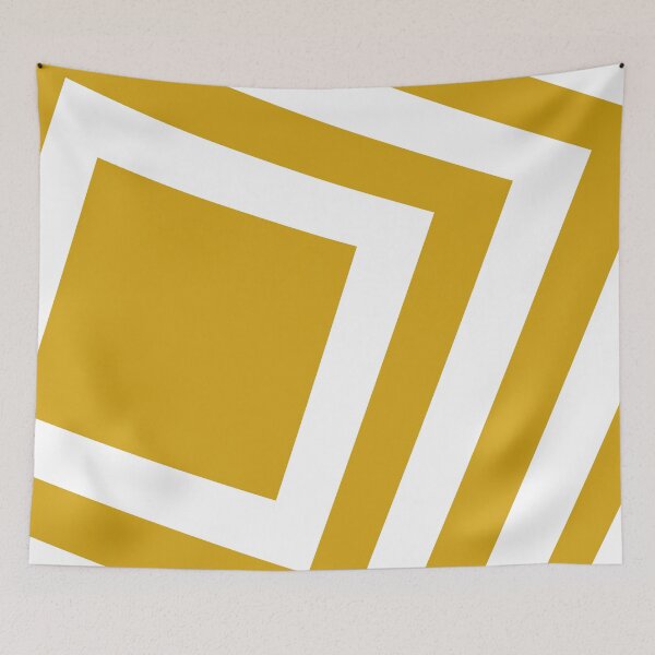 Item preview, Mustard squares background designed and sold by flamendes.