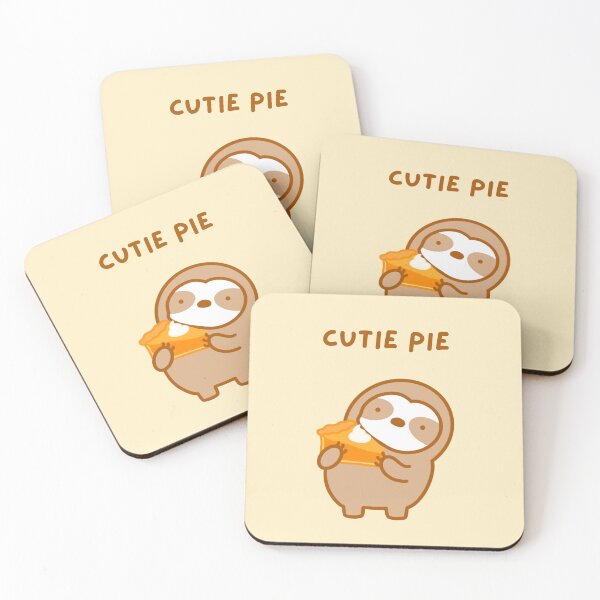 Item preview, Cutie Pie Thanksgiving Pumpkin Pie Sloth designed and sold by theslothinme.