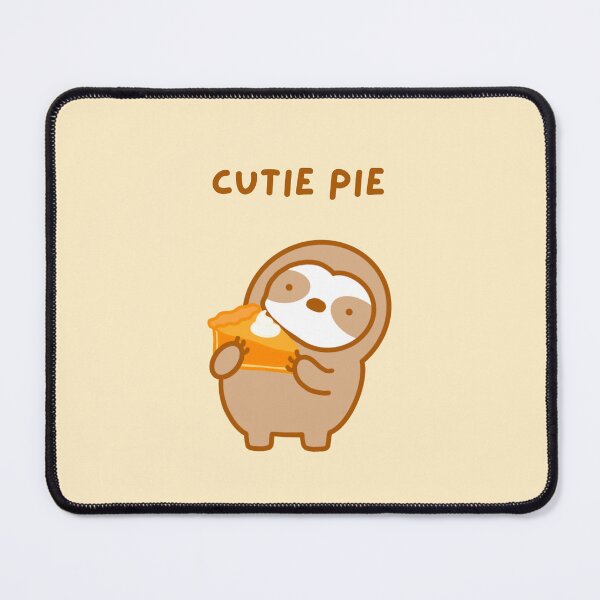 Item preview, Cutie Pie Thanksgiving Pumpkin Pie Sloth designed and sold by theslothinme.