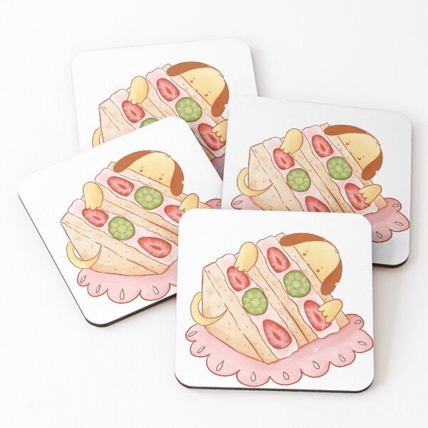 Item preview, KAWAIII JAPANESE FRUIT SANDWICH designed and sold by DiscoVibes.