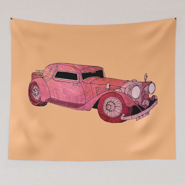 Item preview, Red Vintage Car designed and sold by Olooriel.