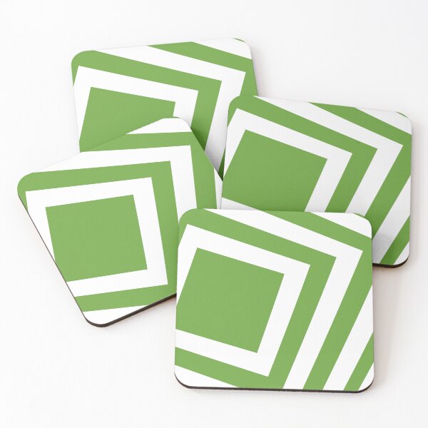 Item preview, Green squares background designed and sold by flamendes.