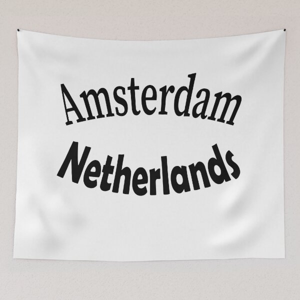 Item preview, Amsterdam Netherlands - Best gift for husband or boyfriend designed and sold by JenDouArt.