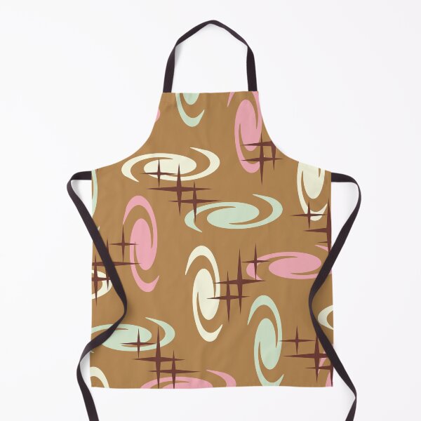 Item preview, Retro Atomic Age Swirls Stars Pattern Multicolored 14 designed and sold by thepixelgarden.