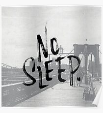 No sleep till... Poster