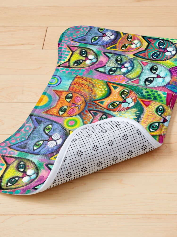 Alternate view of Happy cats Pet Mat