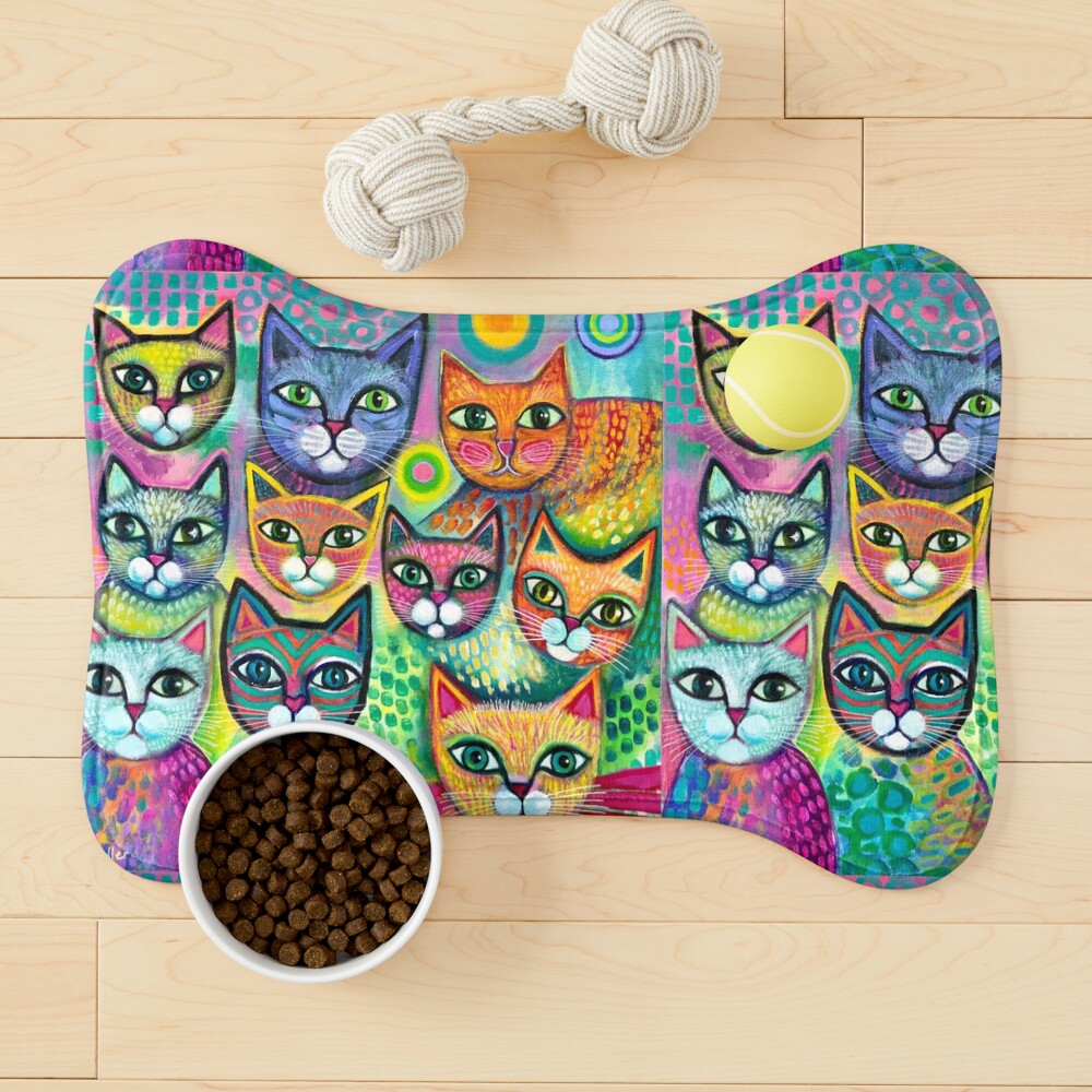 Happy cats Pet Mat