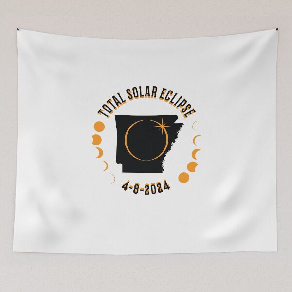 Item preview, Ruta del eclipse solar total de Arkansas 2024 Eclipse Souvenir designed and sold by The Junto Shop.