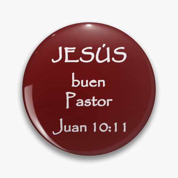 Item preview, John 10:11 Jesus Good Shepherd Spanish Bible Verse designed and sold by NombresDeJesus.