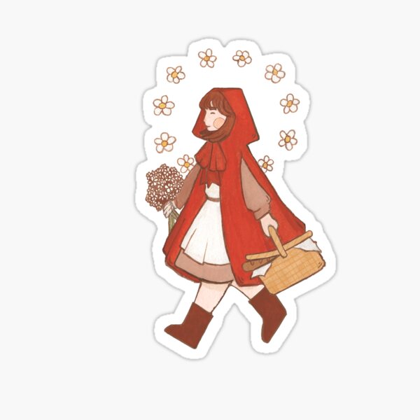 Red Riding Hood Sticker