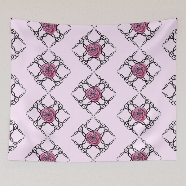 Item preview, Thorny Rose Ornament - Pink designed and sold by Olooriel.