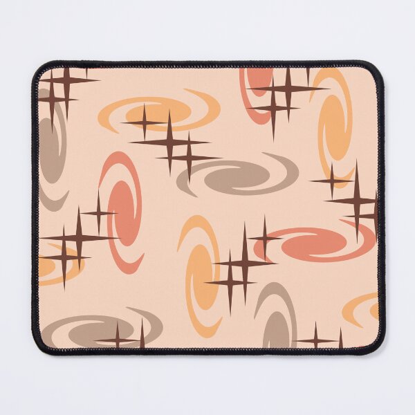 Item preview, Retro Atomic Age Swirls Stars Pattern Multicolored 19 designed and sold by thepixelgarden.