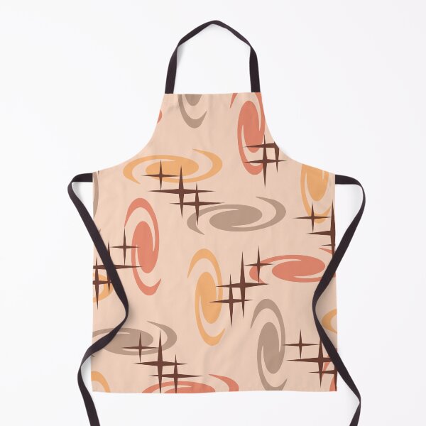 Item preview, Retro Atomic Age Swirls Stars Pattern Multicolored 19 designed and sold by thepixelgarden.