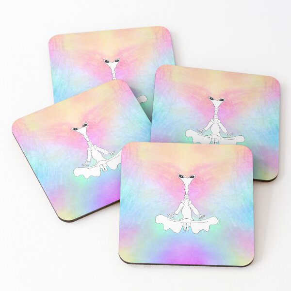 Item preview, Colorful Meditating Alien designed and sold by Olooriel.
