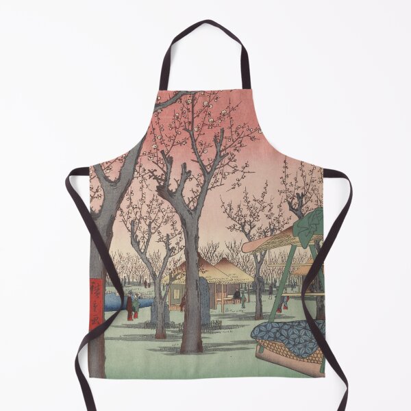 Item preview, Plum Garden Kamata Ukiyo-e Japanese Art designed and sold by VintageArchive.