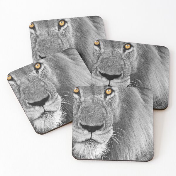 Item preview, Lion with amber eyes designed and sold by KVDcreations.