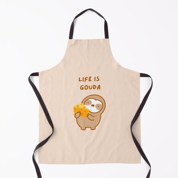 Item preview, Life is Good Gouda Cheese Sloth designed and sold by theslothinme.