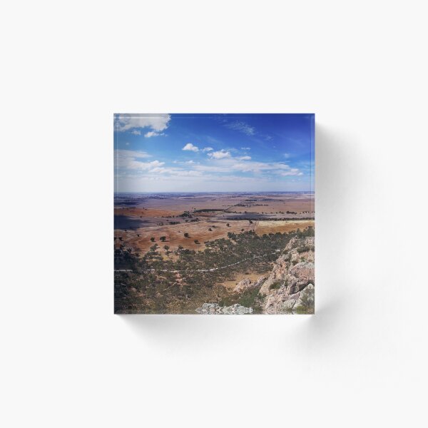 On the top of Mount Arapiles Acrylic Block