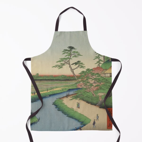 Item preview, Spring Trees on Aqueduct Ukiyo-e Japanese Art designed and sold by VintageArchive.