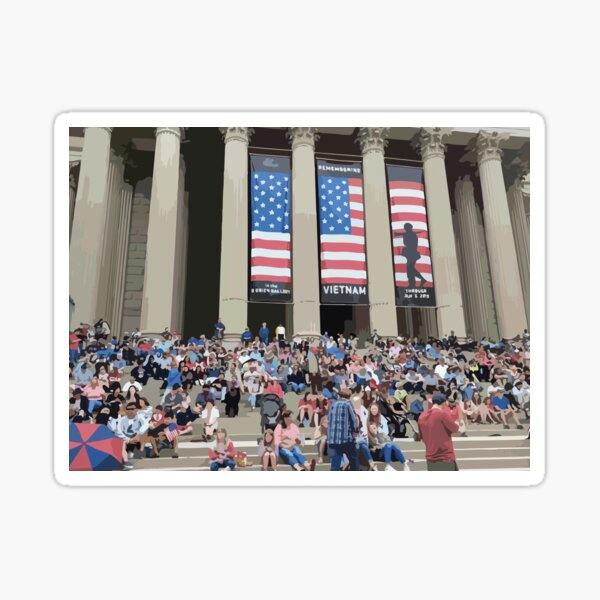 Washington D.C Vector Portrait Sticker